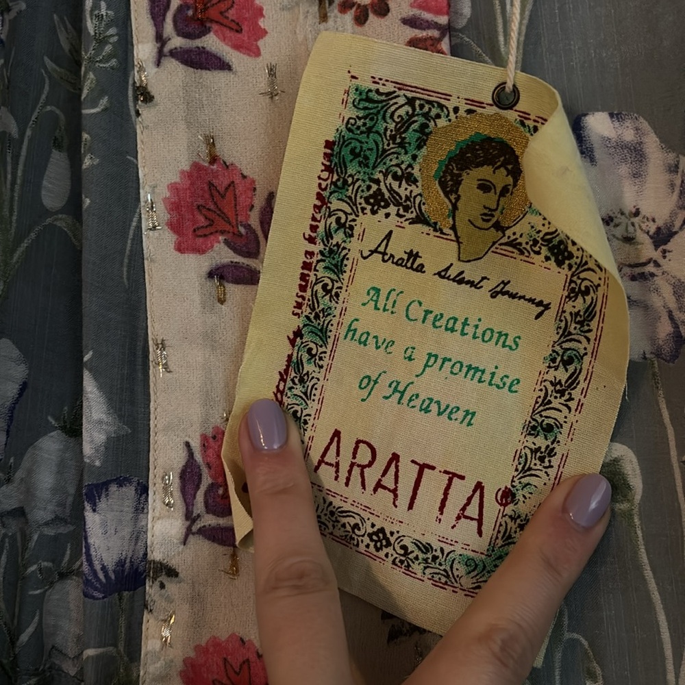 Aratta Floral Robe - Picture 4 of 7